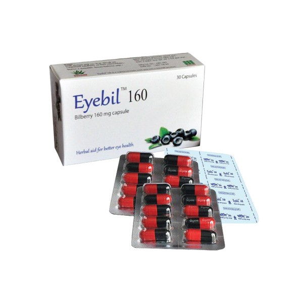 EYEBIL 160mg Cap.